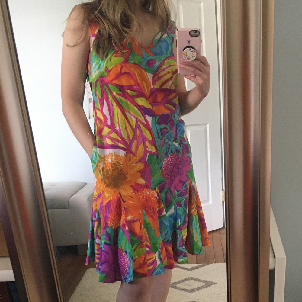 NWT Lauren Ralph Lauren summer dress